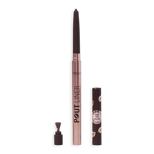 Offerta a tempo: Revolution Beauty, Matita Labbra Volumizzante Pout Bomb, Lunga Tenuta con Acido Ialuronico & Vitamina E, Vegano & Senza Crudeltà, Marrone Freddo Espresso - 30% da 4.99 € a 3.49 €