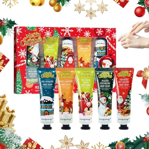 Oferta ograniczona: Fengyang Krem do rąk, suchy i popękany krem do rąk, zestaw kremów do rąk, zestaw kremów do rąk, zestaw 5 kremów dla mężczyzn (pudełko) z 44.81 EUR na 44.81 EUR (znizka 0%)