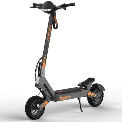 Trottinette électrique Pliable Kukirin, Moteur 800 W, Batterie 48 V 15 Ah, pneus 10 Pouces, autonomie 55 km, écran Tactile, Freins à Disque Avant et arrière