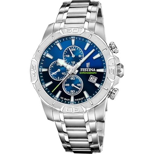 Oferta limitada: Festina Reloj Hombre Analógico de Acero Inoxidable 316l Plateado F20704/4 de 149.00 € a 134.10 € (ahorro 10%)