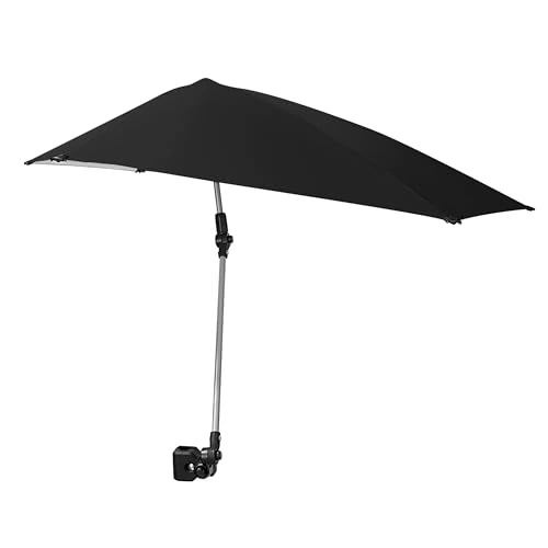 Offerta a tempo: Sport-Brella Versa-Brella SPF 50+ Adjustable Umbrella with Universal Clamp, Versa Black - 15% da 29.90 € a 25.42 €