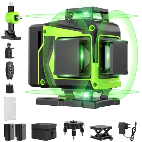 Self-leveling laser level