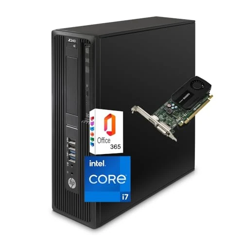 PC HP Workstation Z240 SFF Intel I7-6700 RAM, 16 GB SSD, 960 GB, W11 WiFi (gereviseerd)