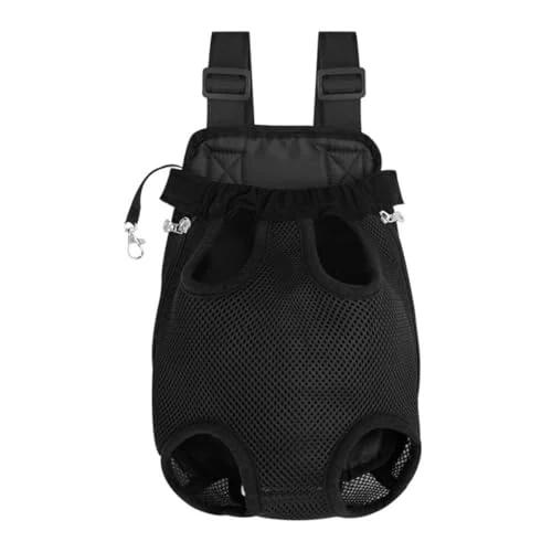 Offerta a tempo: Zaino per trasportatore di cani, gambe dello zaino per trasportatore di cani frontalmente rivolto, Carrier per il torace anteriore per animali domestici regolabile per viaggi, Borsa zaino per cuccioli - 0.0% da 5.99 € a 5.99 €
