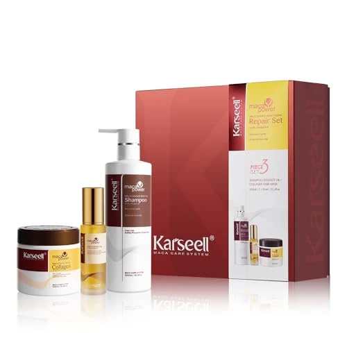 Offerta a tempo: Karseell Set di Riparazione Idratante per Capelli Secchi Danneggiati — 10% da 69,99 € a 62,99 €