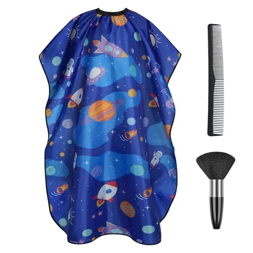 Offerta a tempo: AYBUY Mantellina per Taglio Capelli, Bambini Taglio di Capelli Mantello - 33% da 11.99 € a 7.99 €