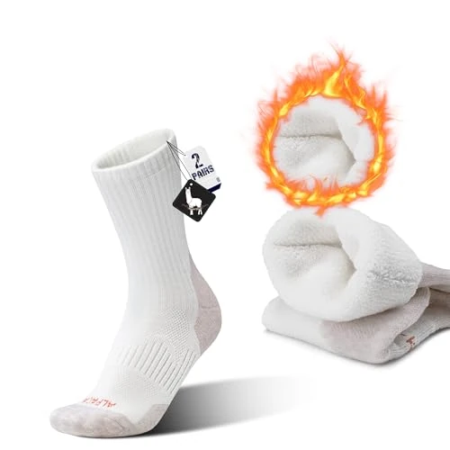 Oferta limitada: ineepor Calcetines Termicos de Alpaca Mujer Hombre Calcetines Compresion Invierno Transpirables para Deporte Running Senderismo Trail Esqui 35-51 2 Pares de 20.99 EUR a 14.99 EUR (ahorro 29%)
