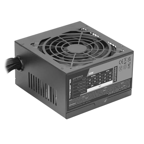 Limited-time offer: Tacens Anima APIII850, ATX 850W Power Supply, SMD and DC-DC Technologies, 85% 12V Efficiency, Ultra-Quiet 12cm Fan, 105º Japanese Capacitors, Carbon Fiber Cables, Black from 43.52 GBP to 43.52 GBP (save 0%)