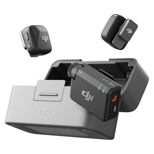 Limited-time offer: DJI Mic Mini (2 TX + 1 RX + Charging Case), Wireless Lavalier Microphone, Detail-Rich Audio, 48h Use, Noise Cancelling, Automatic Limiting, Bluetooth Microphone for Camera/iPhone/Android, Vlog from 79.99 GBP to 79.99 GBP (save 0%)