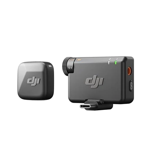 Limited-time offer: DJI Mic Mini (1 TX + 1 RX), Wireless Lavalier Microphone, Detail-Rich Audio, Noise Cancelling, Automatic Limiting, Wireless Microphone for Camera/iPhone/Android, Vlog, Streaming, 400m Transmission from 55.00 GBP to 42.00 GBP (save 24%)