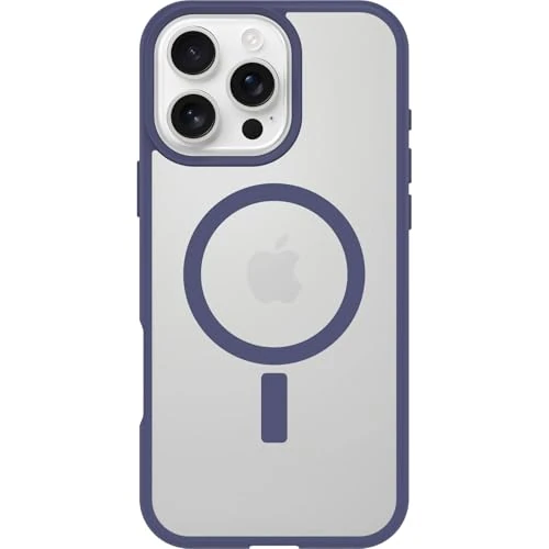 Limited-time offer: OtterBox React Series MagSafe Case for iPhone 16 Pro Max, Shockproof, Drop proof, Ultra-Slim, Protective Thin Case, Tested to Military Standard, Clear/Purple from 24.99 GBP to 17.49 GBP (save 30%)