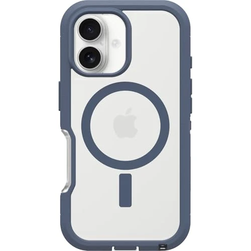 Limited offer: OtterBox iPhone 16 Defender Series XT Clear Case - Baby Blue Clear from 54.99 USD to 36.69 USD (save 33%)