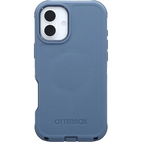 Begrenztes Angebot: OtterBox Defender Series MagSafe Hülle für iPhone 16 Plus, stoßfest, sturzsicher, extrem robust, Schutzhülle, 7X getestet nach Militärstandard, Blau von 49.98 EUR auf 20.99 EUR (Rabatt 58%)