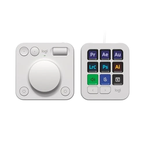 Limited-time offer: Logitech MX Creative Console, Programmable Keypad from 189.99 £ to 169.99 £ (save 11%)