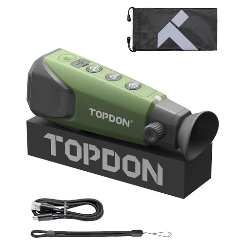 Offerta a tempo: TOPDON Monocular termico TS004, 320x240 TISR risoluzione IR, 11H batteria - 11% da 499.99 € a 445.55 €