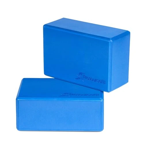 Offerta a tempo: ProsourceFit Foam Yoga Blocks Set of 2, High Density EVA Yoga Bricks, Sturdy Yoga Prop Large Size 4”x 6” x 9” - 52.49% da 22.31 € a 10.60 €