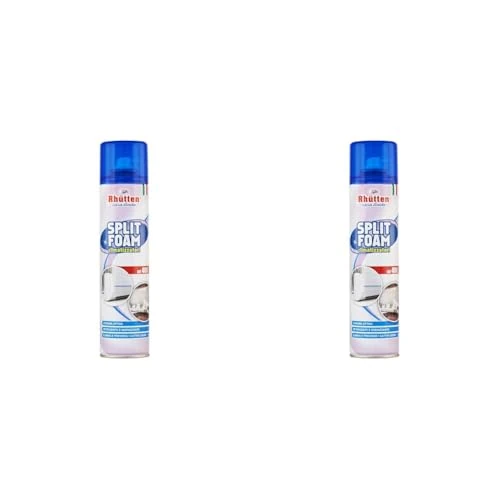 Rhütten Split Foam Climatizzatore, Casa Linda, Schiuma Detergente Igienizzante per Split Aria Condizionata, 400ml (Confezione da 2)