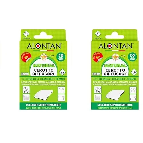 Offerta a tempo: Alontan Cerotto Natural, 24 Pezzi - 1 Prodotto (Confezione da 2) - 28% da 13.90 € a 10.04 €