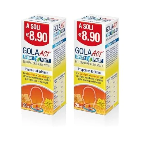 Offerta a tempo: Act - Gola Spray Forte - 2 Pezzi — 60% da 17,80 € a 7,12 €