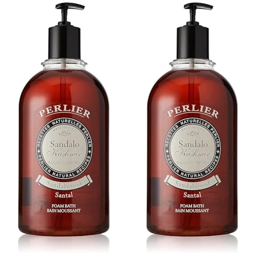 Perlier Bagno Schiuma Sandalo - 3000 ml con dosatore (Confezione da 2)