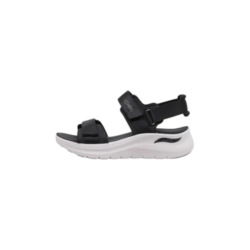 Zeitlich begrenztes Angebot: Skechers ARCH FIT 2.0, Damen Sandale, Black, von 69.95 € auf 61.02 € (13% Rabatt)