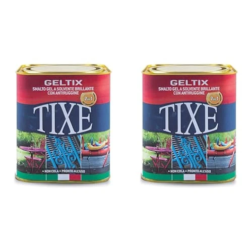 Offerta a tempo: TIXE 105.622 GELTIX FERROMICACEO ANTRACITE 750 ML (Confezione da 2) — 32% da 43,80 € a 29,80 €