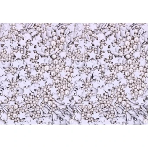 Offerta a tempo: Sprinkles per dolci Silver 50g (Confezione da 2) — 31% da 7,98 € a 5,50 €
