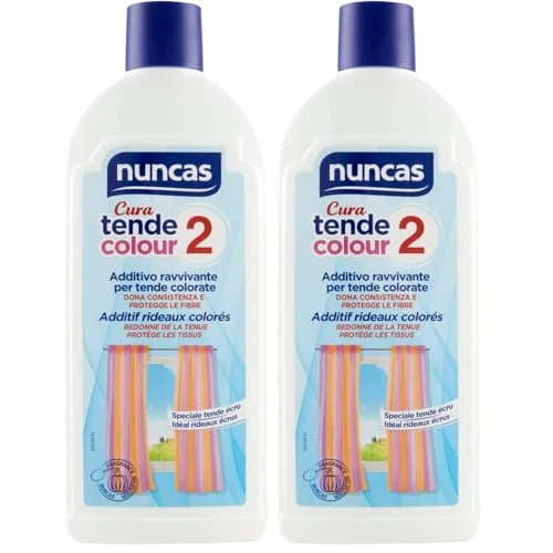 Nuncas Cura Tende 2 Additivo Ravvivante Tende - 500ml (Confezione da 2)