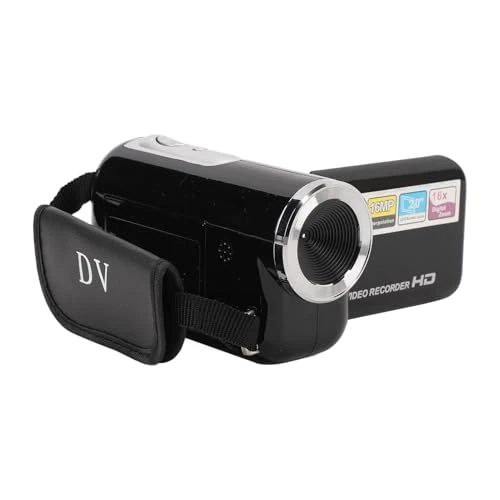 Offerta a tempo: Bewinner Videocamera, Registratore per Full HD 1080P 16MP, Schermo LCD da 2,0 Pollici, Anti-vibrazione, Videocamera con Zoom Digitale 16X per Viaggi - 24% da 32.09 € a 24.43 €