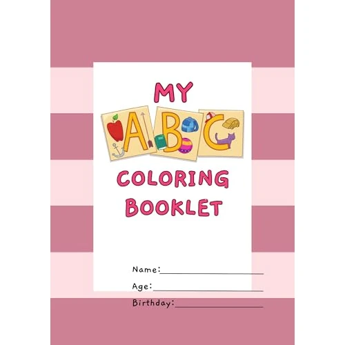 Impara l'inglese divertendoti: Lettere in inglese da colorare e imparare (Italian Edition)