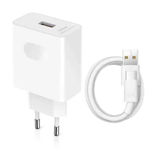 HONOR Supercharge Original 66 W, met USB-C-6A-kabel, originele oplader