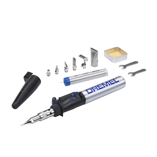 Oferta limitada: Dremel Versatip 2000 - Soldador sin cables, kit de soldadura de gas butano con 7 puntas intercambiables para quemado de madera, pirograbado, fabricación de joyas, artes y manualidades de 59.23 EUR a 59.23 EUR (ahorro 0%)