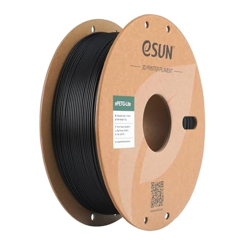 Limited-time offer: eSUN PETG Filament 1.75mm, High Toughness PETG Filament, 1KG Spool (2.2 LBS) 3D Printing Filament for 3D Printers,Black from 15.99 £ to 15.99 £ (save 0.00%)