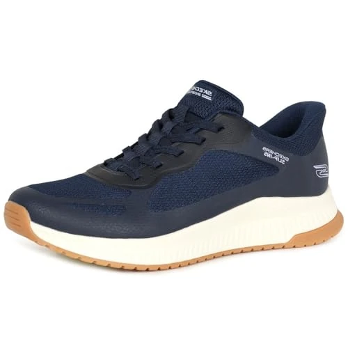 Skechers Bobs Squad 4 Staple Look - Scarpe da Ginnastica da Donna, Navy,