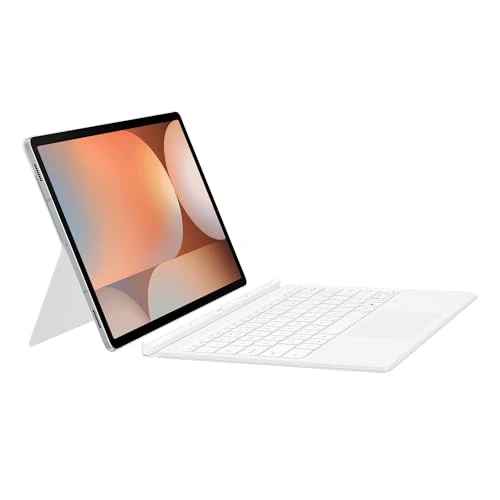 Oferta ograniczona: Samsung Book Cover Keyboard etui na tablet z klawiaturą do Galaxy Tab S9+ | S9 FE+ | Tab S10+, białe z 708.19 EUR na 708.19 EUR (znizka 0%)