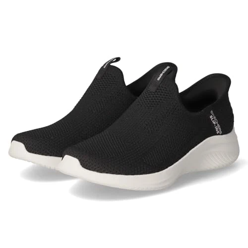 Offerta a tempo: Skechers Ultra Flex 3.0 Easy Win - Scarpe da Ginnastica da Donna, Black, - 0% da 50.80 € a 50.80 €