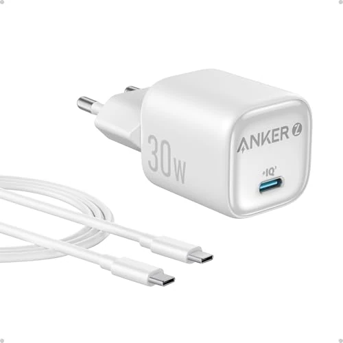 Tijdelijke aanbieding: 30W USB-C stekker, Anker Zolo compacte GAN-oplader - Verbeterde temperatuurregeling, klein ontwerp en 3x sneller opladen, compatibel met iPhone, iPad, Samsung, Pixel en meer van 19.99 € naar 15.99 € (20% korting)