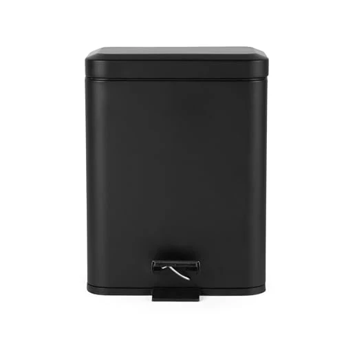 Beperkte aanbieding: Beldray Dual Compartment Prullenbak – Gescheiden Vuilnisbak, Rechthoekige Afvalbak, 5 Liter, Verwijderbare Binnenemmers, Voetpedaal, Grote Afvalbak, Voor Kantoor, Badkamer, Slaapkamer, Zwart. van 24.07 EUR naar 24.07 EUR (besparing 0%)
