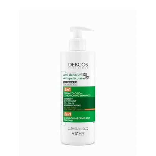 Limited-time offer: Vichy Dercos Anti-Dandruff and Anti-Itch 2in1 Dermatological Conditioning Shampoo, Treats and Protects Against Dandruff,​ 390ml from 22.00 £ to 22.00 £ (save 0.00%)
