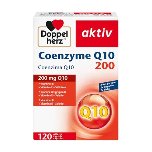 Offerta a tempo: Doppelherz aktiv Coenzima Q10 200, Integratore Alimentare, 120 Capsule - 39% da 26.95 € a 16.49 €