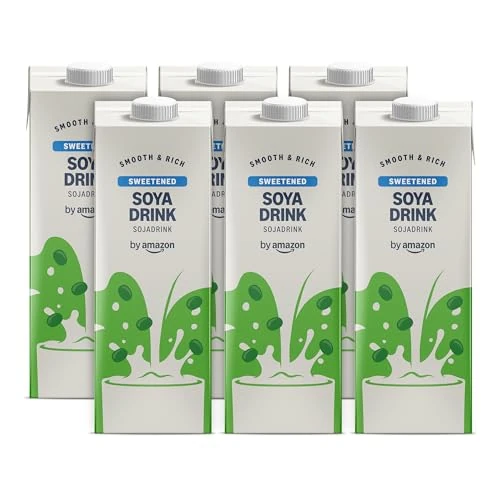 Offerta a tempo: by Amazon Zuccherata Bevanda Alla Soia, 6 x 1L - 14% da 8.85 € a 7.61 €