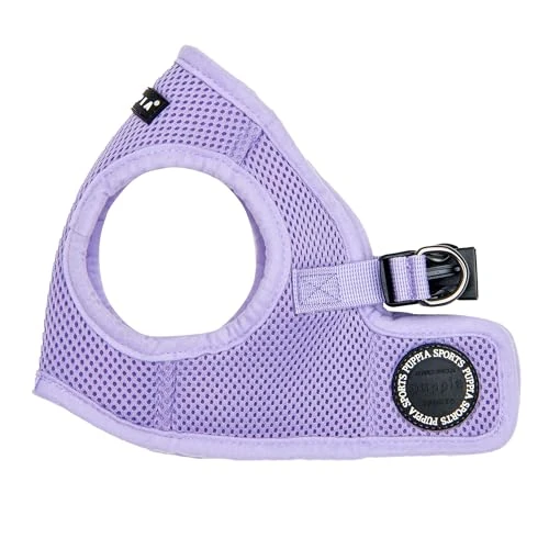 Limited offer: Puppia Soft Vest Dog Harness Step-in Padded Mesh No Choke No Pull Comfortable Walking Running Training for Small Medium Large Dogs, Violet, XXX-Large from 29.90 EUR to 29.90 EUR (save 0%)