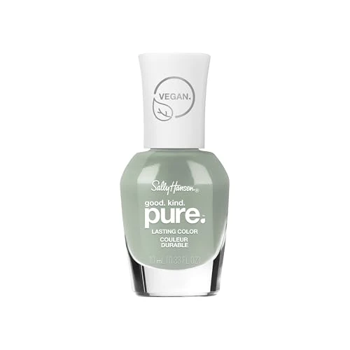 Sally Hansen Good.Kind Pure Moss Mosaic Nagellack, vegane Formel, ultrahell, schnelltrocknend, 10 ml