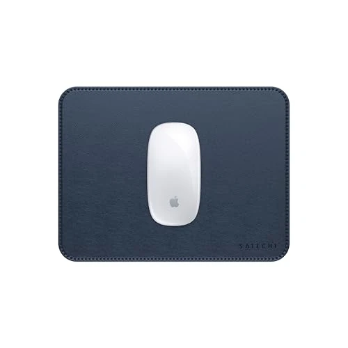 Oferta limitada: SATECHI Alfombrilla para Ratón 25 x 19 cm, Mouse Pad para Oficina y Hogar, Tapete Elegante, Reversible y Resistente a Arañazos, Material Premium (PU) – Mousepad Azul de 24.99 EUR a 19.99 EUR (ahorro 20%)