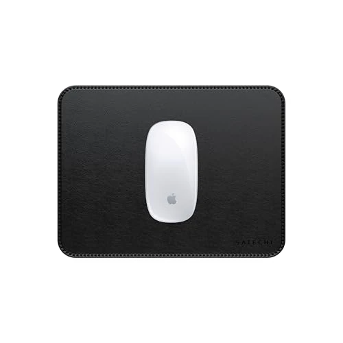 Limitiertes Angebot: SATECHI Mauspad – Ergonomisch, Wendbar, Kratz- und Wasserfest, Leicht zu Reinigen – Schreibtischpad für Büro und Zuhause, 25,9 x 19,1 x 0,36cm, aus Premium Material (PU) – Schwarz von 24.99 EUR auf 20.09 EUR (Spare 20%)