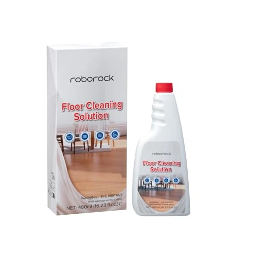 Offerta a tempo: roborock Originale Detergente per pavimenti 480ml, per roborock e Altre Marche Robot Aspirapolvere e Aspirapolvere Senza Fili, Nessuna Formazione di Schiuma e Aloni, Concentrarsi, Diluizione 1:200 - 0.00% da 18.99 € a 18.99 €