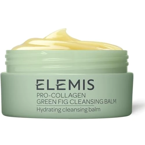 ELEMIS Pro-Kollagen grüne Feige Reinigungsbalsam 100g, Täglicher feuchtigkeitsspendender Make-up-Entferner für eine reine, strahlende Haut