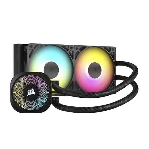 Limited offer: Corsair NAUTILUS 240 RS ARGB Liquid CPU Cooler – 240mm AIO – Low-Noise – Direct Motherboard Connection – Daisy-Chain – Intel LGA 1851/1700, AMD AM5/AM4 – 2x RS120 ARGB Fans Included – Black from 99.99 EUR to 81.99 EUR (save 18%)