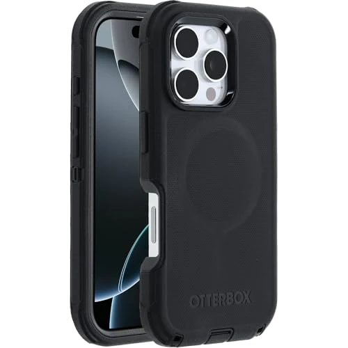 Offre limitée : Otterbox Coque Defender Series MagSafe pour iPhone 16 Pro, Antichoc, résistante aux Chutes, Ultra Robuste, Coque de Protection, supporte 7X Plus de Chutes Que la Norme Militaire, Noir de 50.18 EUR à 38.64 EUR (remise 23%)
