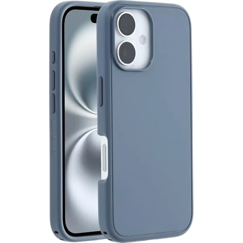 Etui OtterBox Symmetry Series MagSafe do iPhone 16, odporne na wstrząsy, odporne na upadek, smukłe etui ochronne, trzykrotnie wyższa wytrzymałość niż wymagana zgodnie z normą wojskową, Niebieskie
